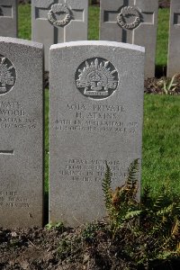 Lijssenthoek Military Cemetery - Atkins, Henry