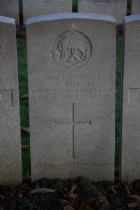 Lijssenthoek Military Cemetery - Birkby, Arthur
