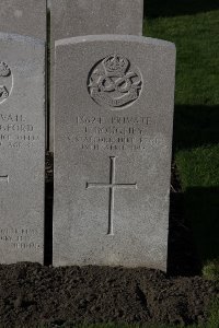 Lijssenthoek Military Cemetery - Boughey, J