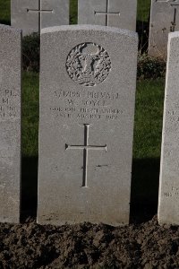 Lijssenthoek Military Cemetery - Boyce, W
