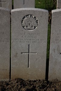 Lijssenthoek Military Cemetery - Boyde, John James