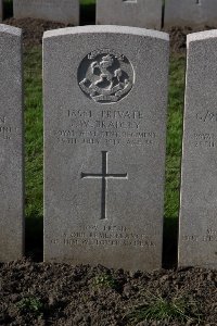 Lijssenthoek Military Cemetery - Bradley, John William