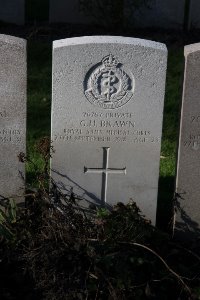 Lijssenthoek Military Cemetery - Brawn, George Harold
