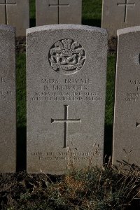 Lijssenthoek Military Cemetery - Brewster, D