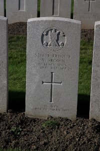 Lijssenthoek Military Cemetery - Brown, Alexander R