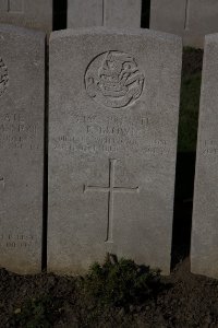 Lijssenthoek Military Cemetery - Brown, F