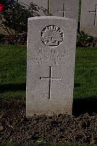 Lijssenthoek Military Cemetery - Brown, Hector