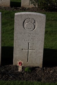 Lijssenthoek Military Cemetery - Brown, Robert