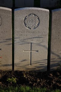 Lijssenthoek Military Cemetery - Brown, William Greig