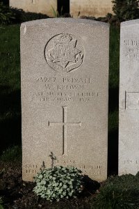 Lijssenthoek Military Cemetery - Brown, W