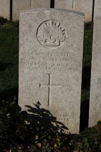 Lijssenthoek Military Cemetery - Brown, Waterman Alexander