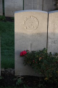 Lijssenthoek Military Cemetery - Bruhn, David Wilfred