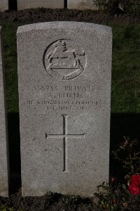 Lijssenthoek Military Cemetery - Burns, A
