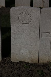 Lijssenthoek Military Cemetery - Burt, William Henry