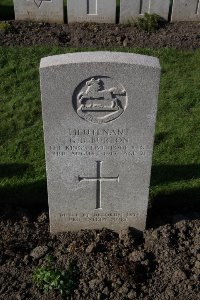 Lijssenthoek Military Cemetery - Burton, Geoffrey Bunnell
