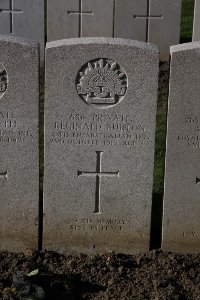 Lijssenthoek Military Cemetery - Burton, Reginald