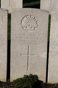Lijssenthoek Military Cemetery - Butterworth, James