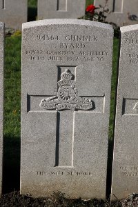 Lijssenthoek Military Cemetery - Byard, T