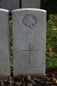 Lijssenthoek Military Cemetery - Daft, Arthur Gervase