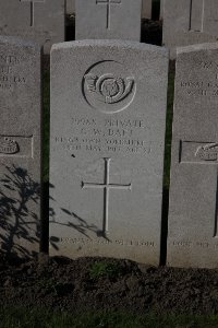 Lijssenthoek Military Cemetery - Daft, George Wilfred