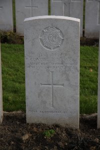 Lijssenthoek Military Cemetery - Davies, Claude Zalva