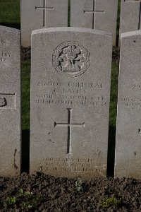 Lijssenthoek Military Cemetery - Davies, Charles