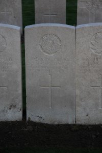 Lijssenthoek Military Cemetery - Day, James