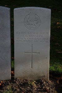 Lijssenthoek Military Cemetery - Denman, John Edward