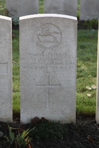 Lijssenthoek Military Cemetery - Devaney, T