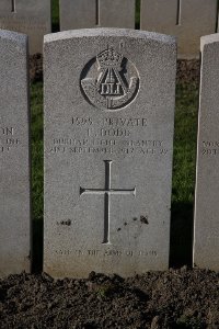 Lijssenthoek Military Cemetery - Dodd, Edward