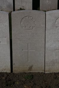 Lijssenthoek Military Cemetery - Donaldson, David