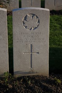 Lijssenthoek Military Cemetery - Dorion, Pius