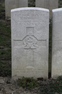 Lijssenthoek Military Cemetery - Downing, J