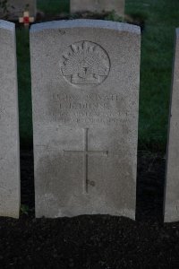Lijssenthoek Military Cemetery - Dunne, Edgar Bernard