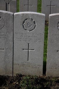 Lijssenthoek Military Cemetery - Edmonds, O