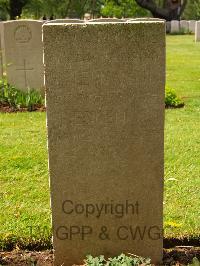 Lijssenthoek Military Cemetery - Ehrich, Friedrich