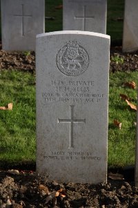 Lijssenthoek Military Cemetery - Ellis, Herbert Henry