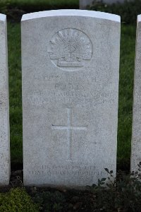 Lijssenthoek Military Cemetery - Ely, Edward James