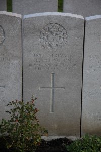 Lijssenthoek Military Cemetery - Errington, T