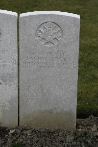 Lijssenthoek Military Cemetery - Etches, Samuel