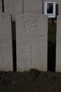 Lijssenthoek Military Cemetery - Evans, Charles Alfred