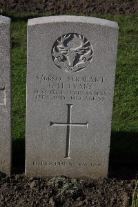 Lijssenthoek Military Cemetery - Evans, G H