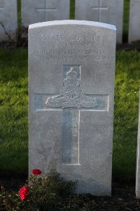 Lijssenthoek Military Cemetery - Evans, Joseph