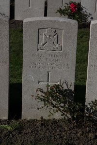 Lijssenthoek Military Cemetery - Evans, William