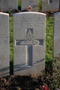 Lijssenthoek Military Cemetery - Faulkner, J