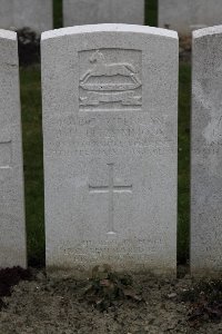 Lijssenthoek Military Cemetery - Fitzsimmons, Joseph Henry