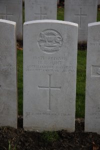 Lijssenthoek Military Cemetery - Flint, Herbert Edward