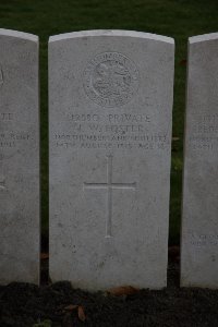 Lijssenthoek Military Cemetery - Foster, J W