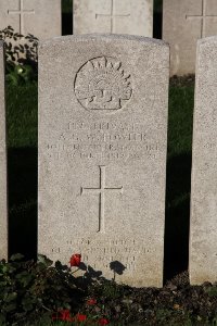 Lijssenthoek Military Cemetery - Fowler, Arthur George William