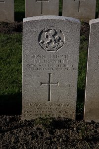 Lijssenthoek Military Cemetery - Franklin, Frederick Edward